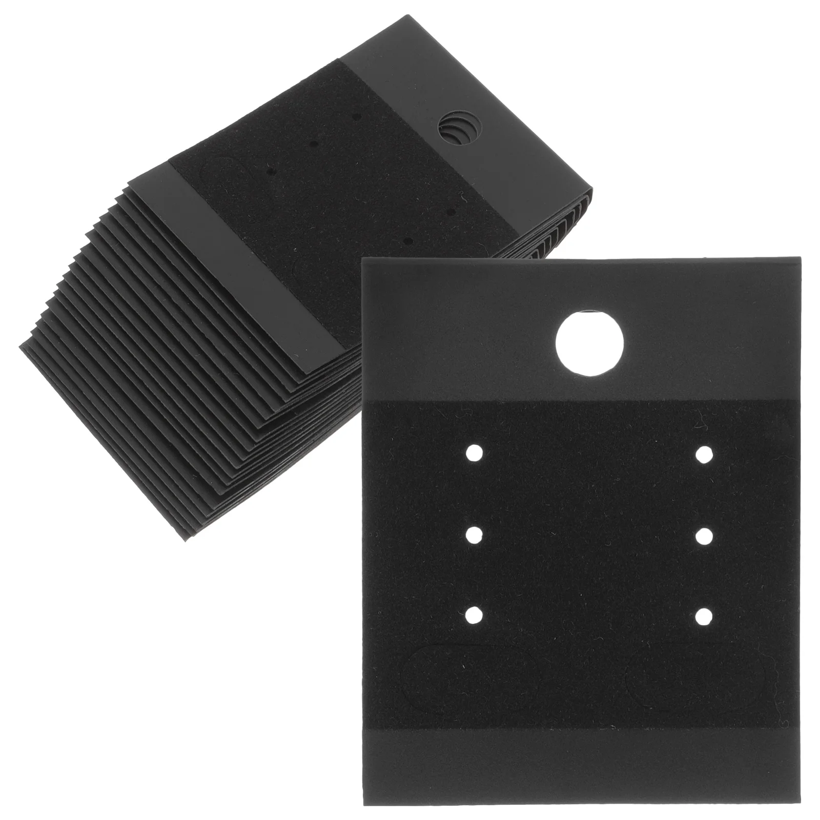 

100 Pcs Ornament Earrings Packing Cards Jewelry Holder Necklace Display Studs Paste Jam