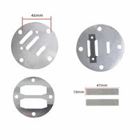 air compressor cylinder valve plate spare part set 3 in 1 hole to hole 46x46mm air pump fitting accessories