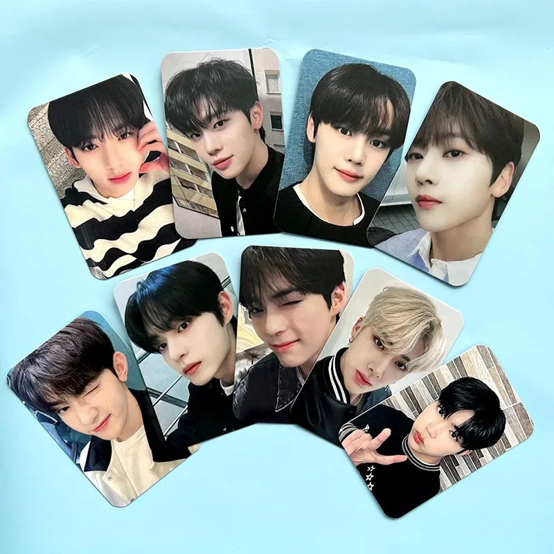 9 шт./набор Kpop ZB1 ZEROBASEONE KCON 2023 официальная одинаковая Фотокарта фотопечать