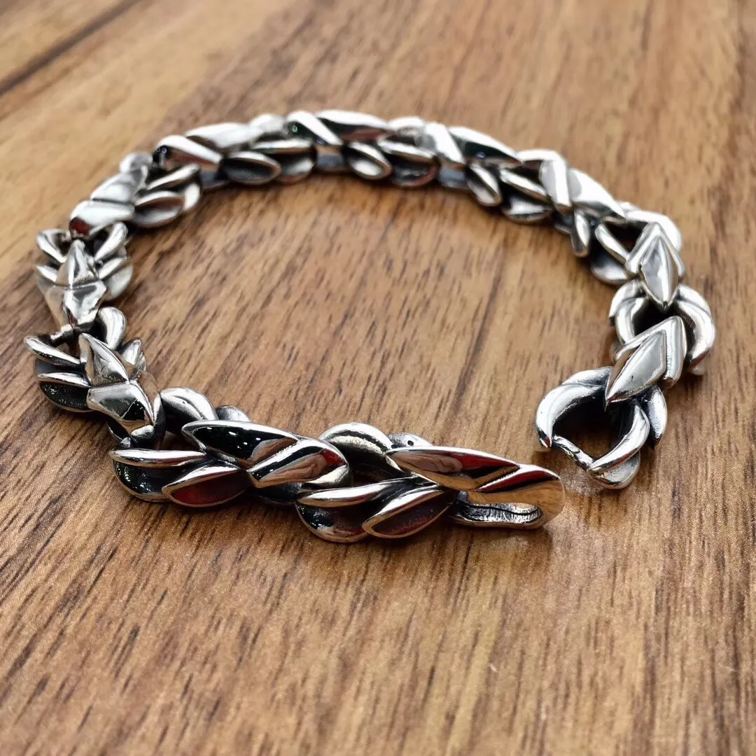 

Eagle Claw Silver Bracelet Men's Sterling Silver S925 Dominant Fashion Personalized Thick Handjewelry Fashion Gifts To Boyfriend