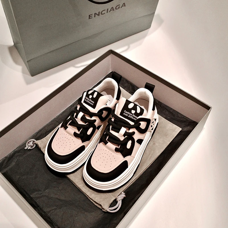 Lanxuryee 2024 брендовая Высококачественная Весенняя повседневная обувь на шнуровке