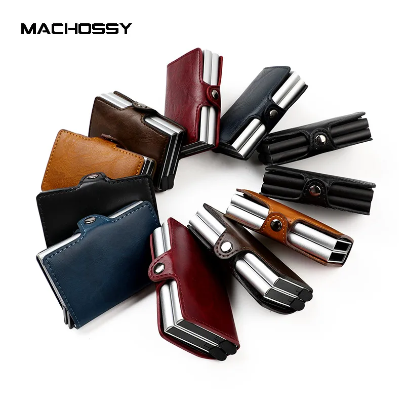 

Лидер продаж, мужской мини-кошелек для кредитных карт, мужские и женские кошельки с технологией радиочастотной идентификации, алюминиевая ...