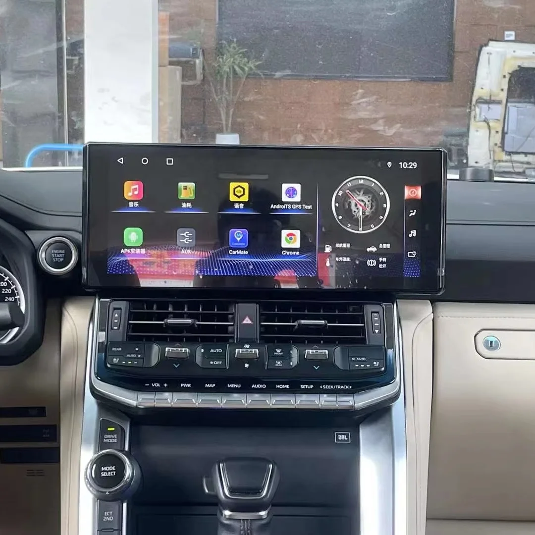 16 2-дюймовый автомобильный мультимедийный GPS-видеоплеер Oled Android CarPlay для Land Cruiser LC200