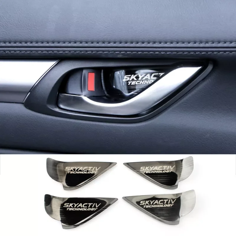 

For 2 3 6 BM GJ CX3 CX 3 CX-5 CX5 CX 5 CX7 CX9 MX5 ND 2017 2018 2019 Axela Car Interior Door Handle Bowl Cover Accessories
