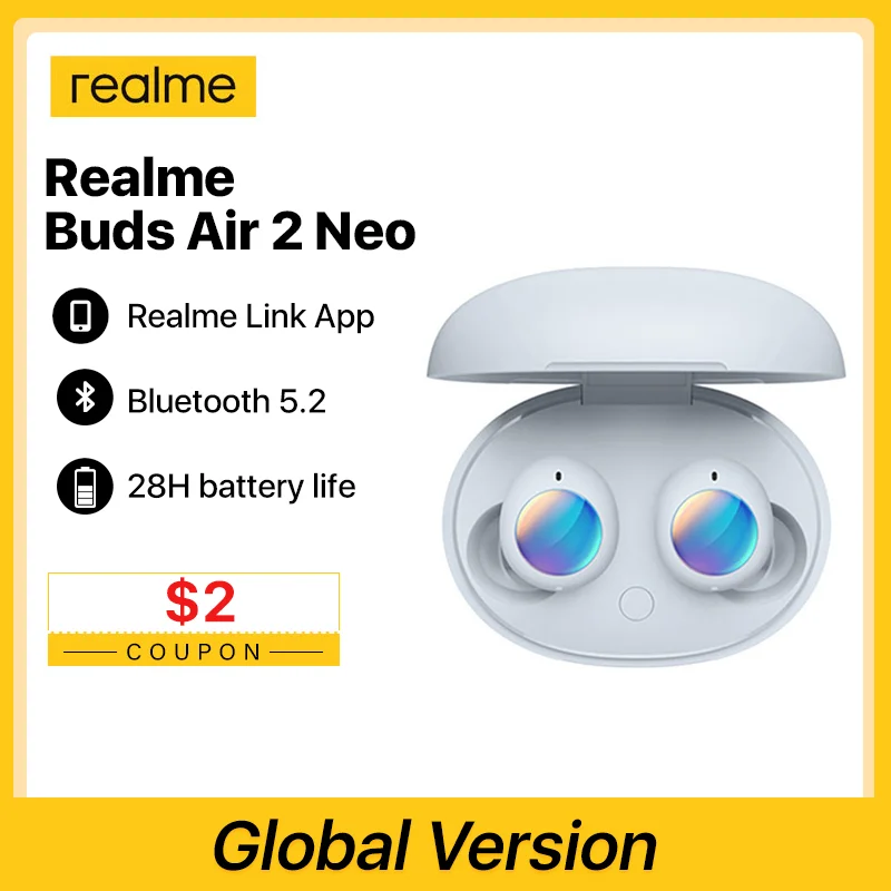 Realme Buds Air 2 Neo TWS Bluetooth 