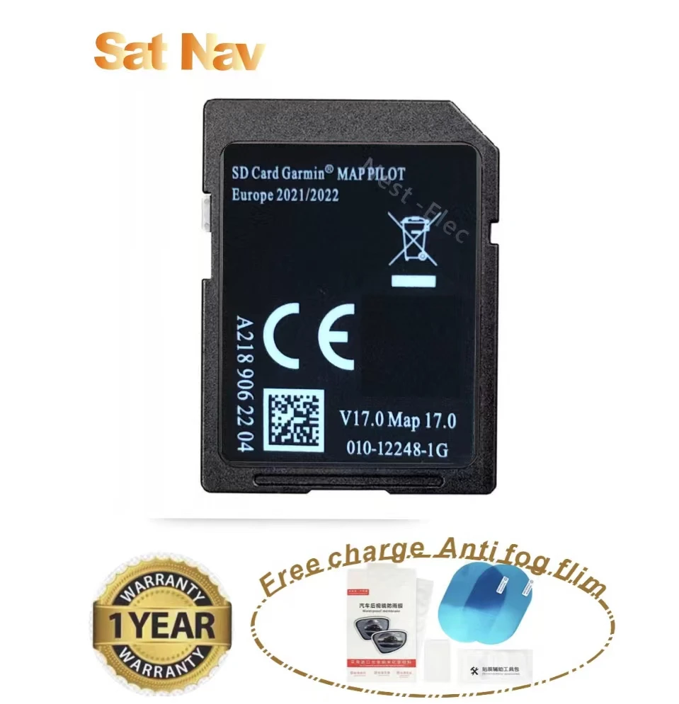 Карта навигационной карты SD Star 1 Garmin A Class W176/B/CLA/GLA Pilot 2022 V17.0 для Mercedes |