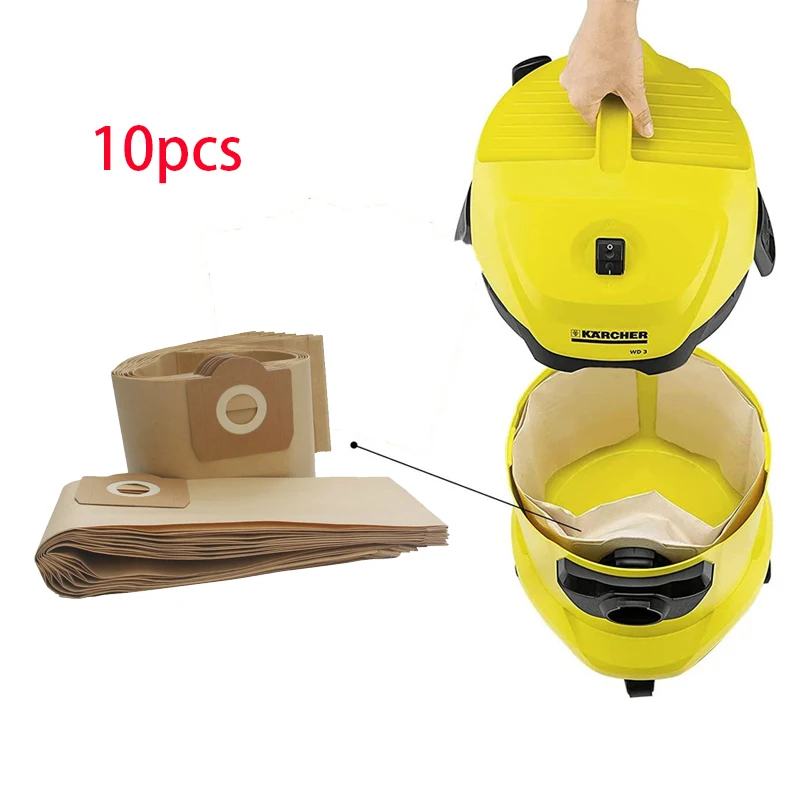 10PCS Vacuum Cleaner Dust Bag New StyleThickened for Karcher