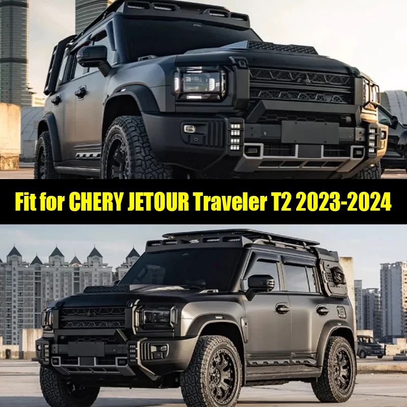Решетка переднего бампера автомобиля подходит для CHERY Jetour Traveler T2 2023 2024