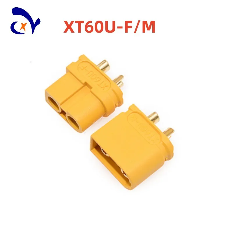 

10Pcs Amass XT60U Male Female Plug Socket Lithium Battery Charging Socket Interface Connector