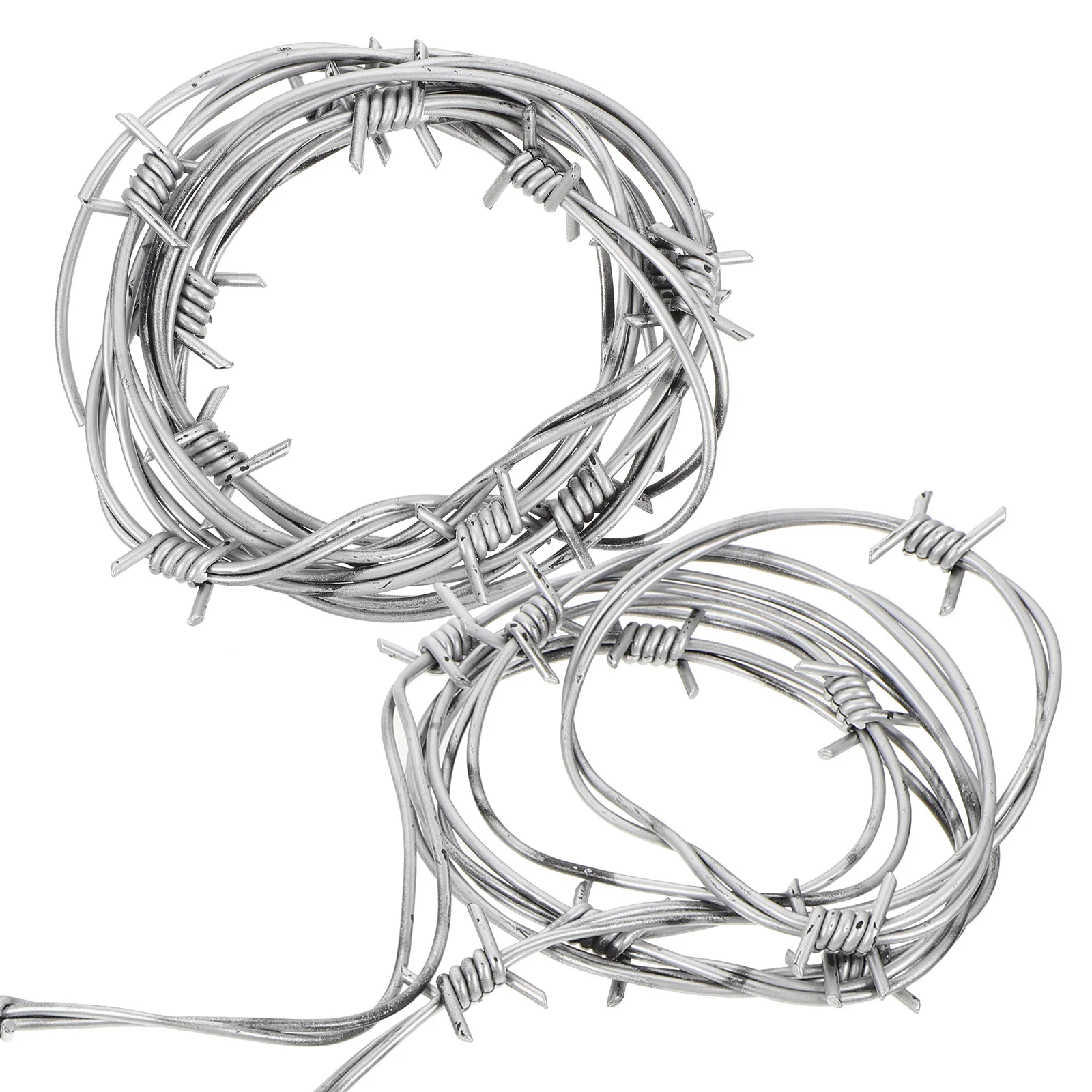 

Simulation Wire Chain Haunted House Decors Halloween Party Barbed Wires Scene Prop