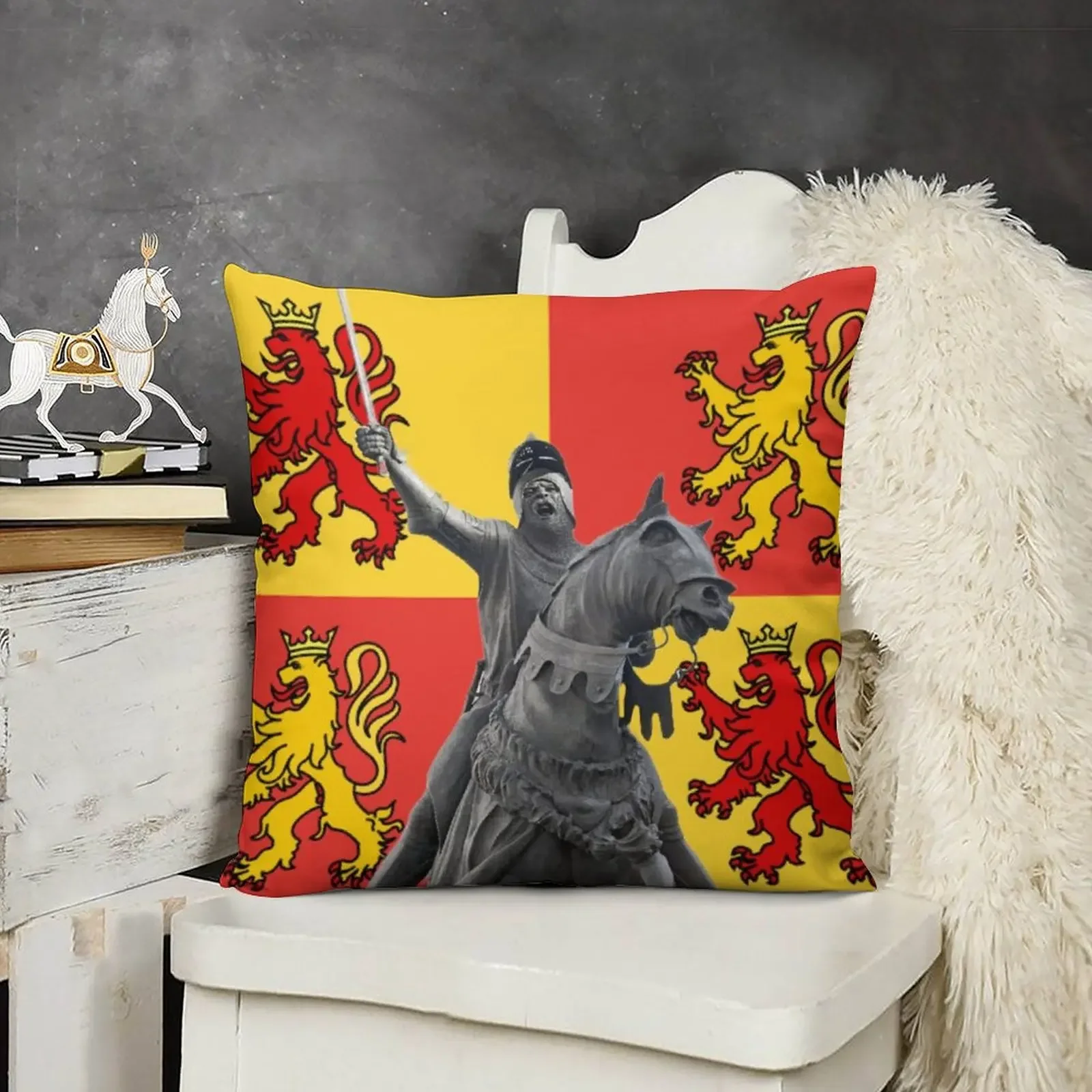 owain glyndwr декоративная подушка Рождественские чехлы Чехлы для подушек Декор