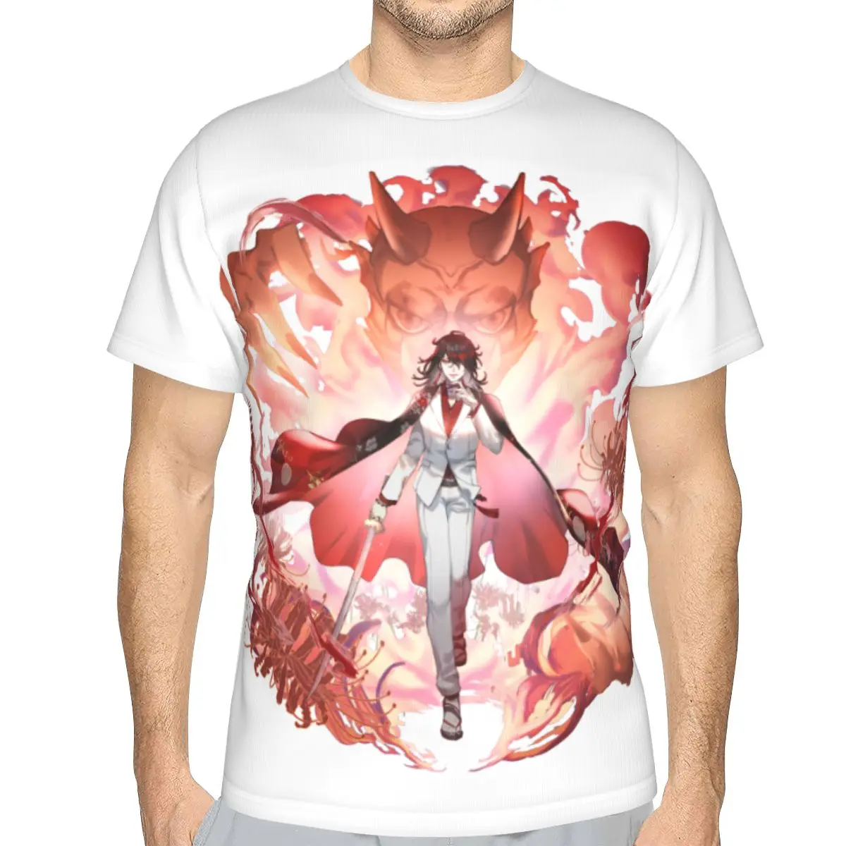 

Mysta Rias Luxiem Nijisanji Vox Akuma Nijisanji Channel T Shirt Cosplay Anime Shirts Men Kawaii Japanese Products Tshirt