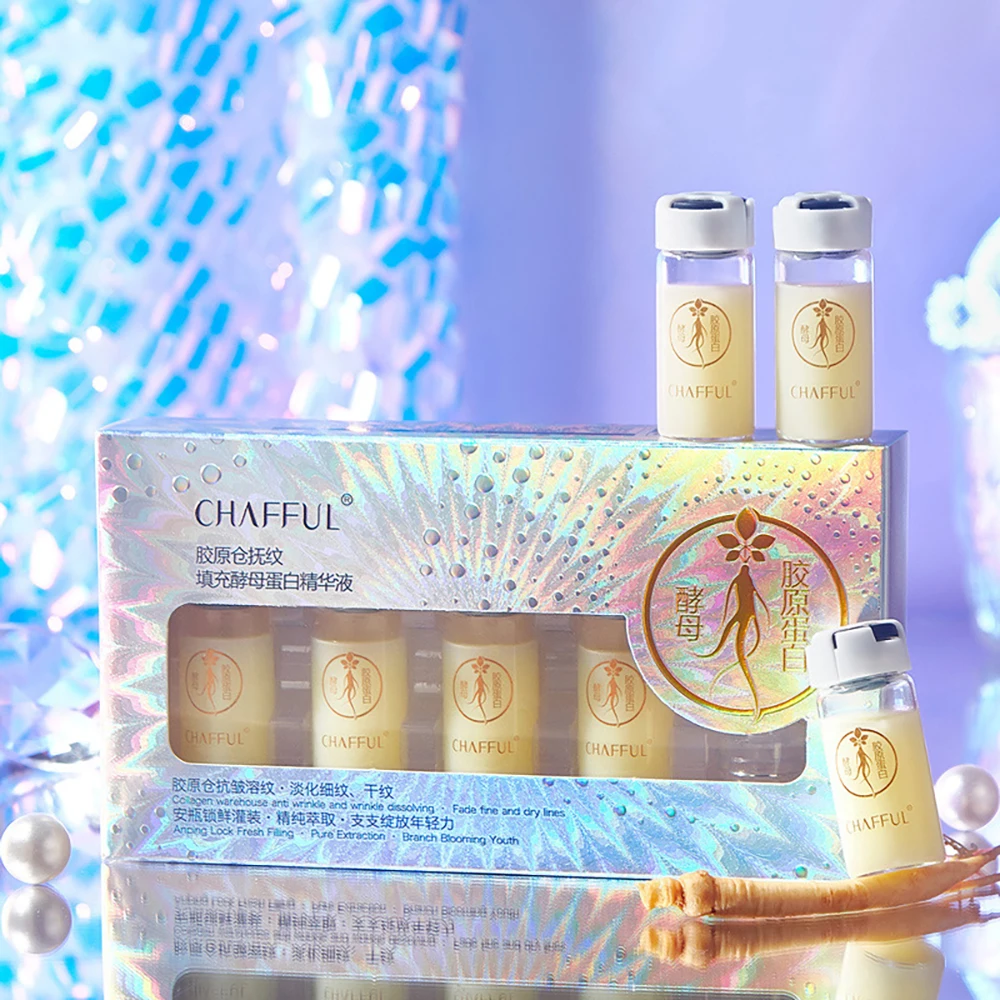 Коллагеновый склад увлажняющий заполняющий дрожжевой протеиновый эссенция