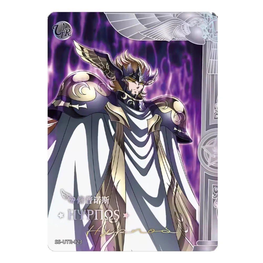 Saint Seiya KAYOU UTR Shiryu Hyoga Ikki Thanatos Hypnos Pandora Laser Rainbow Коллекционная карта Рождественский подарок на день рождения для мальчиков (art.: 3920d0ba87780) - 3920d0ba87780