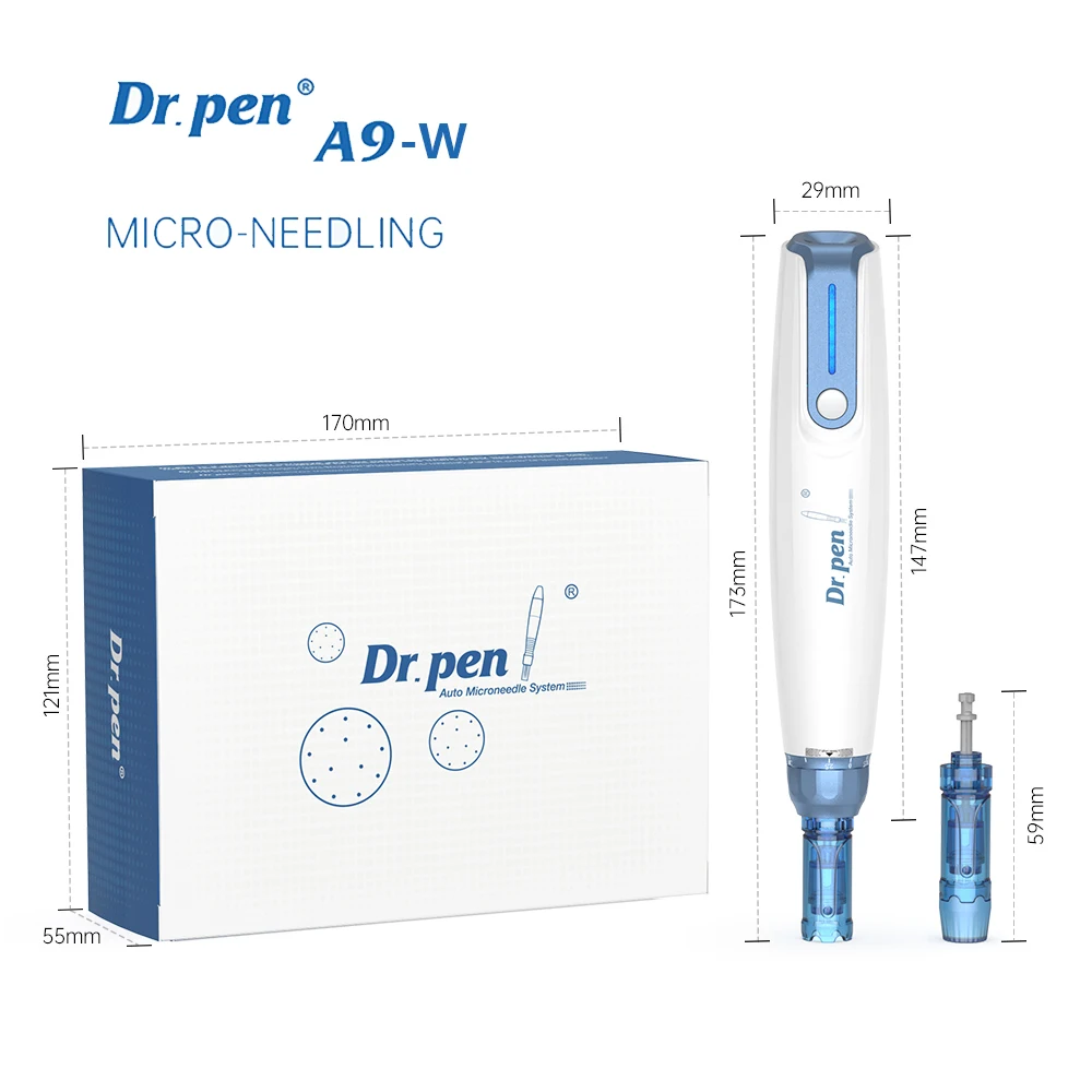 Dr.pen A9-W Original Professional Electric Meso Pen Dermapen Medical Grade Derma Pen Beauty Tools With CE RoHs Microneedling Pen