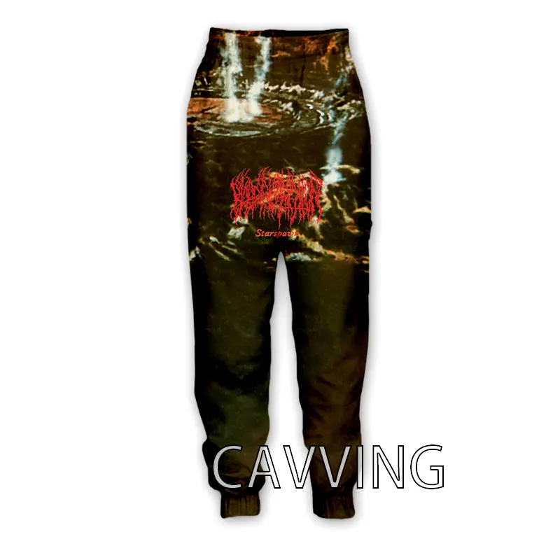 Повседневные брюки CAVVING с 3D принтом крови спортивные тренировочные прямые для