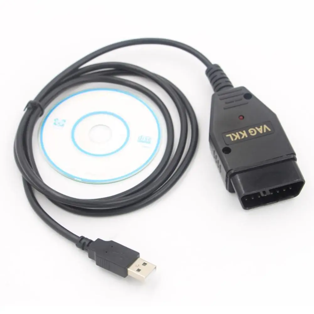 

Сканер OBD2, Интерфейсный интерфейс Beyisi диагностический кабель USB 409,1 Vag Com 409Com vag 409,1 kkl для VW Audi Seat Volkswagen Skoda