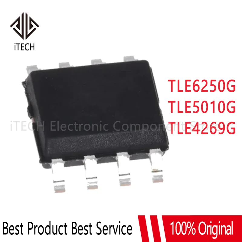 

5pcs TLE6250G SOP8 TLE6250 SOP-8 6250G SOP TLE6250PG TLE5010G TLE5010 5010 5010G TLE4269G TLE4269 4269G