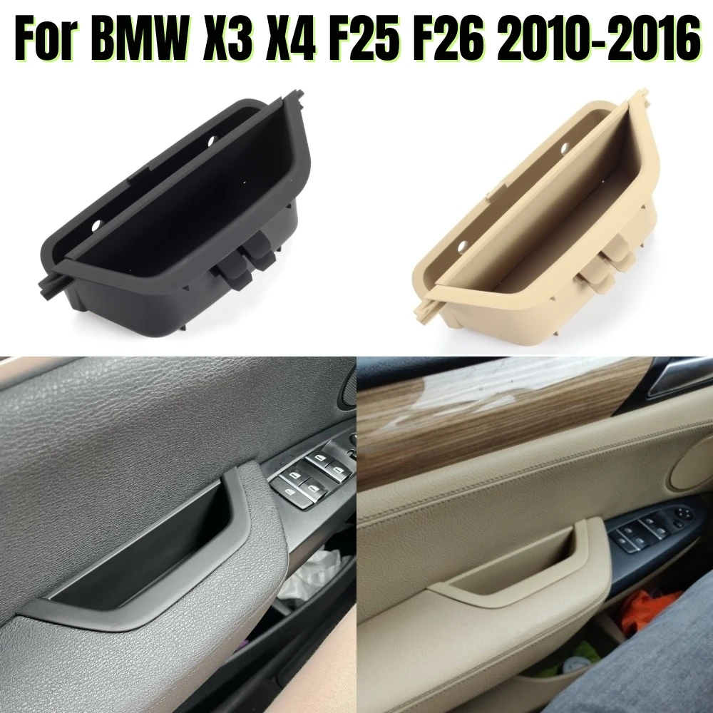 

51417250307 LHD RHD Car Front Left Door Inner Handle Pull Trim Door Interior Panel Handle For BMW X3 X4 F25 F26 2010-2016