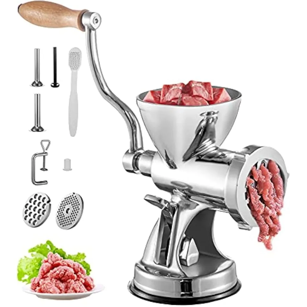Food filling machine 304 Stainless Steel Clamp with Filling Nozzle for Vegetables Grinding & Sausage Stuffing Filling Machine