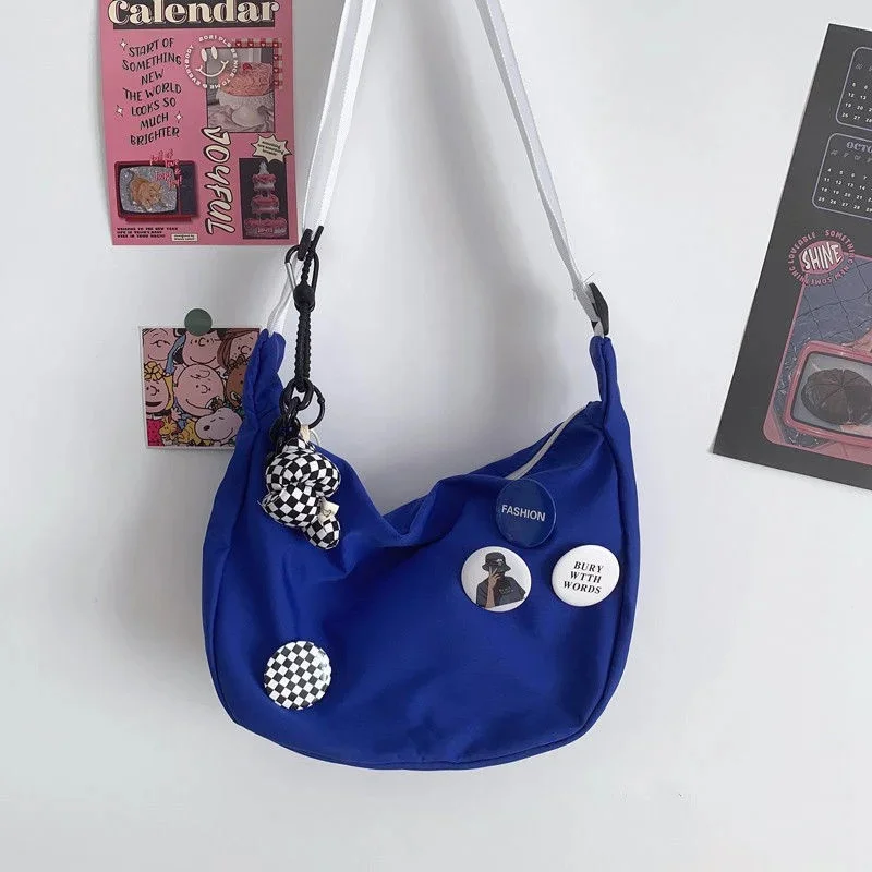 

New Fashion Women's Bag Klein Blue Versatile Casual Simple Messenger