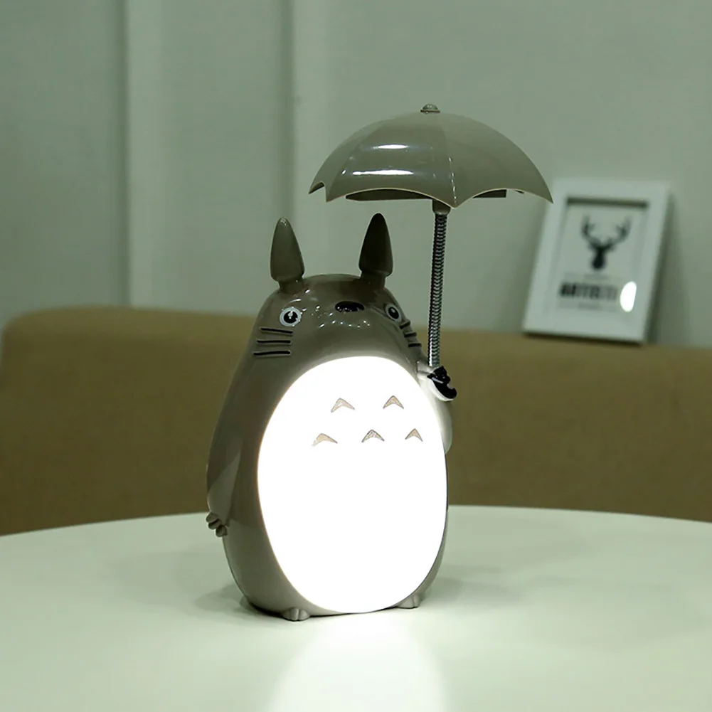 

Креативные ночные светильники, светодиодные Мультяшные лампы, USB перезаряжаемые Настольные светильники для чтения для детей, подарок, дома...