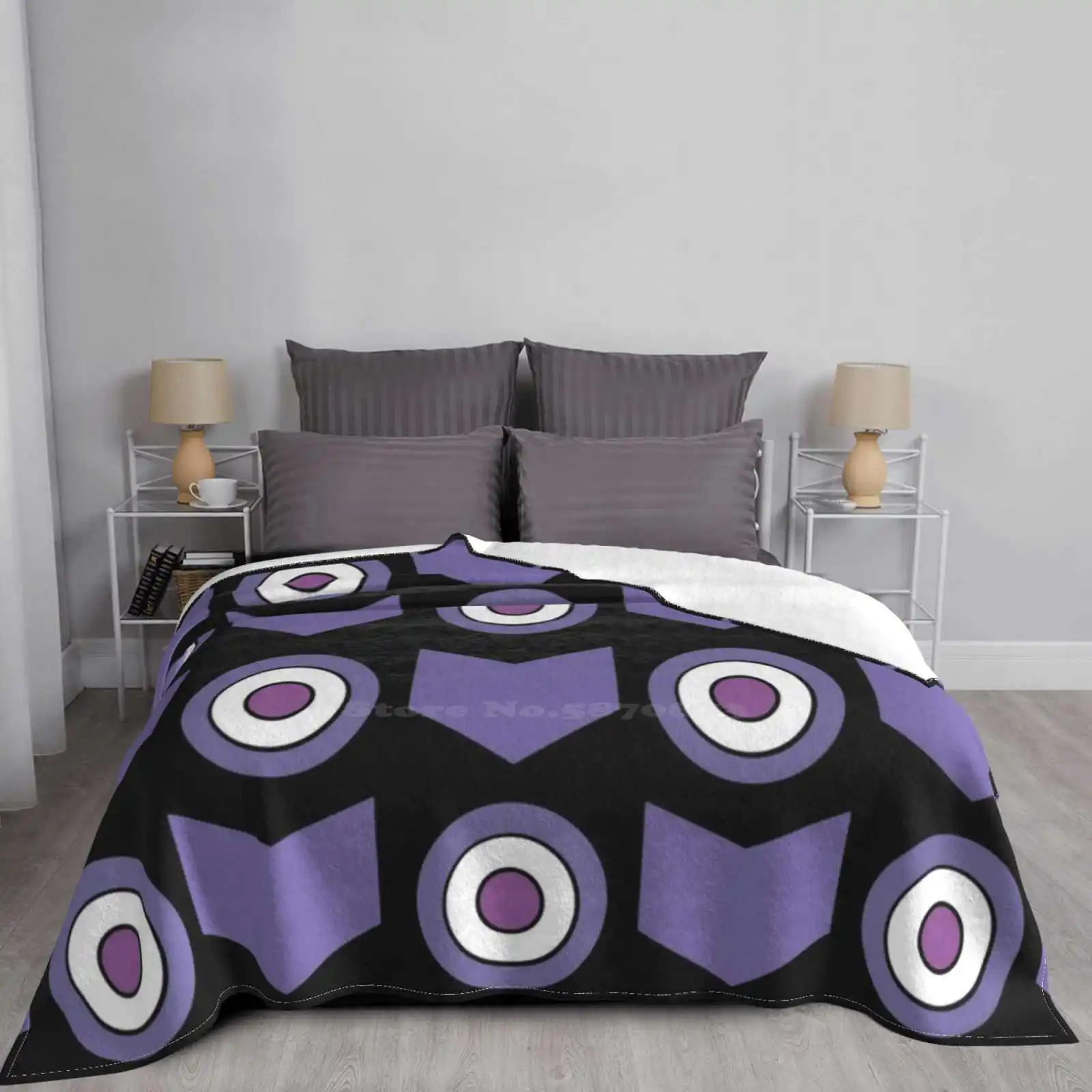 Модное мягкое теплое одеяло Bishop / Barton Clint Kate Hawkeye Hawkguy с узором