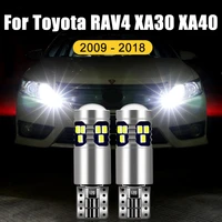 for toyota rav4 rav 4 xa30 xa40 2009 2014 2015 2016 2017 2018 2pcs t10 w5w led car clearance lights parking lamps width bulbs