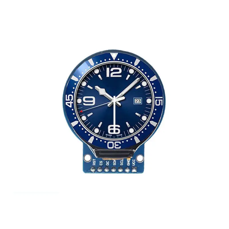 

1,28 дюймовый HD ips ЖК-экран круглый ЖК-экран GC9A01 драйвер spi интерфейс 1,28 дюймовый TFT-экран