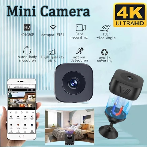 Мини-камера безопасности 6K