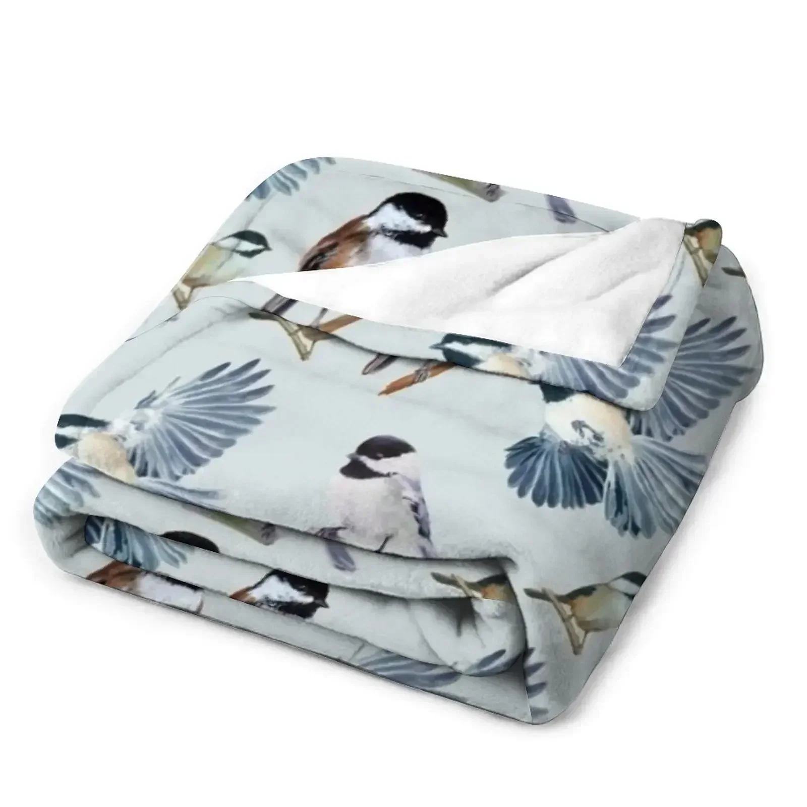 Набор наклеек Chickadee и узор одеяло роскошная брендовая кровать модные одеяла