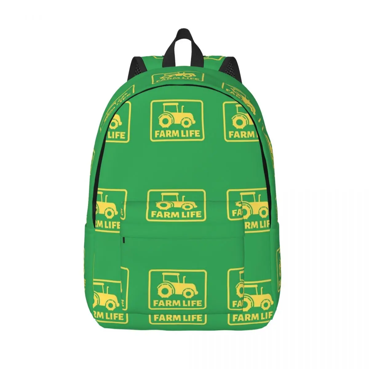 

Tractor FARM LIFE Woman Small Backpacks Boys Girls Bookbag Waterproof Shoulder Bag Portability Laptop Rucksack School Bags