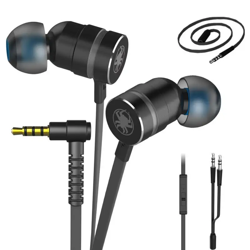 

Green Sports Headphones Side Type Guide Hole Magnetic Headphones With Microphone Noise-canceling Stereo Music Headphones G20