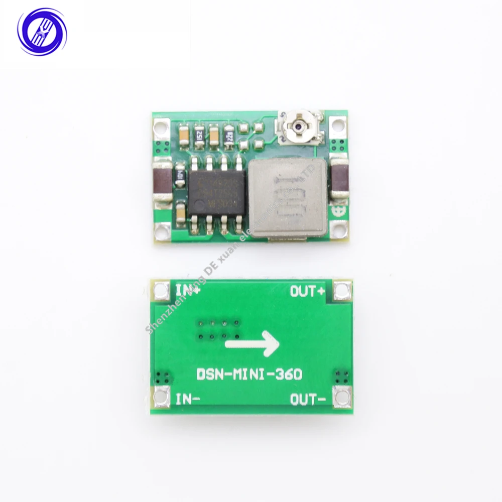 10 шт. Mini360 DC-DC HM понижающий преобразователь модуль питания 4 75-23 В до 1-17 340 кГц Mini-360