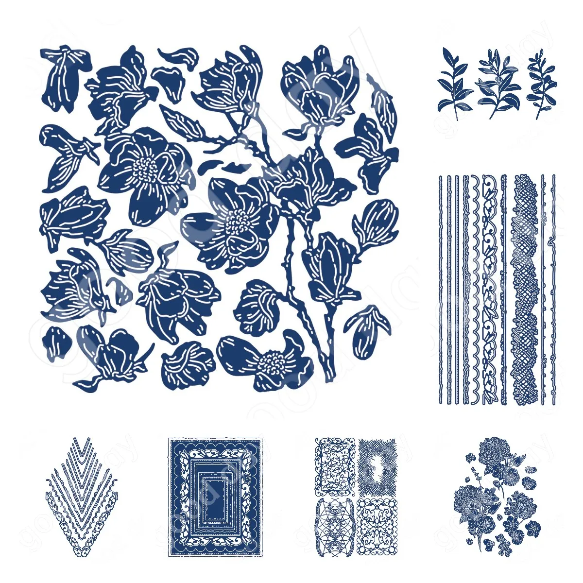 

New Calypso Cream Charisma Metal Cutting Dies Scrapbook Diary Decoration Stencil Embossing Template Diy Greeting Card Handmade