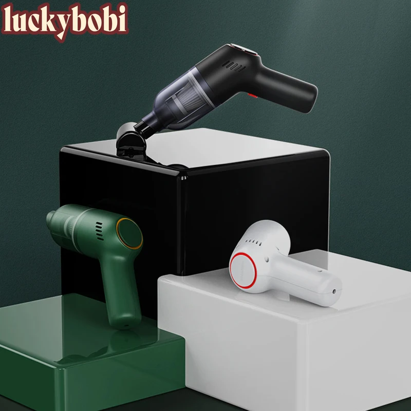 

8000Pa Wireless Car Vacuum Cleaner Handheld Auto Vacuum Cleaner Home & Car Dual Use Mini Vacuum Cleaner With Built-in Battrery