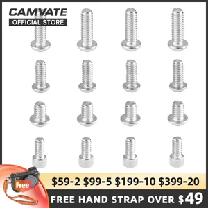 Стандартный шестигранный винт CAMVATE 14 дюйма-20 шт. (резьба 9 мм13 мм16 мм19 мм), для шестигранного ключа 4,7 мм (головка чашки)3,9 мм (головка кнопки)