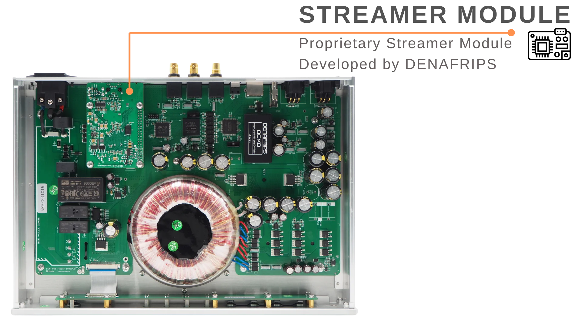 Высококачественная первая потоковая среда сетевого музыкального проигрывателя