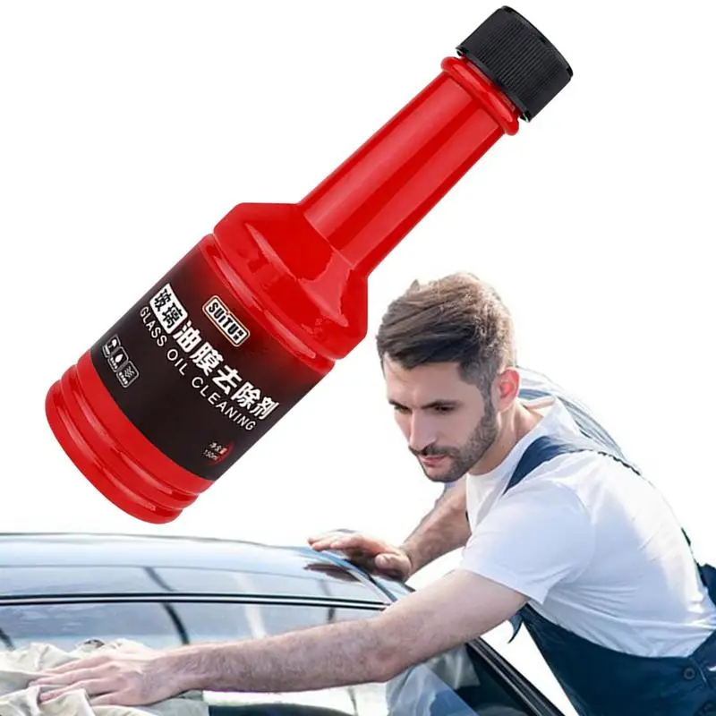 

Car Glass Cleaner Auto Oil Film Stain Remover Automobile Windshield Waterproof Degreasing Water Spot Cleaning Agent 150ml