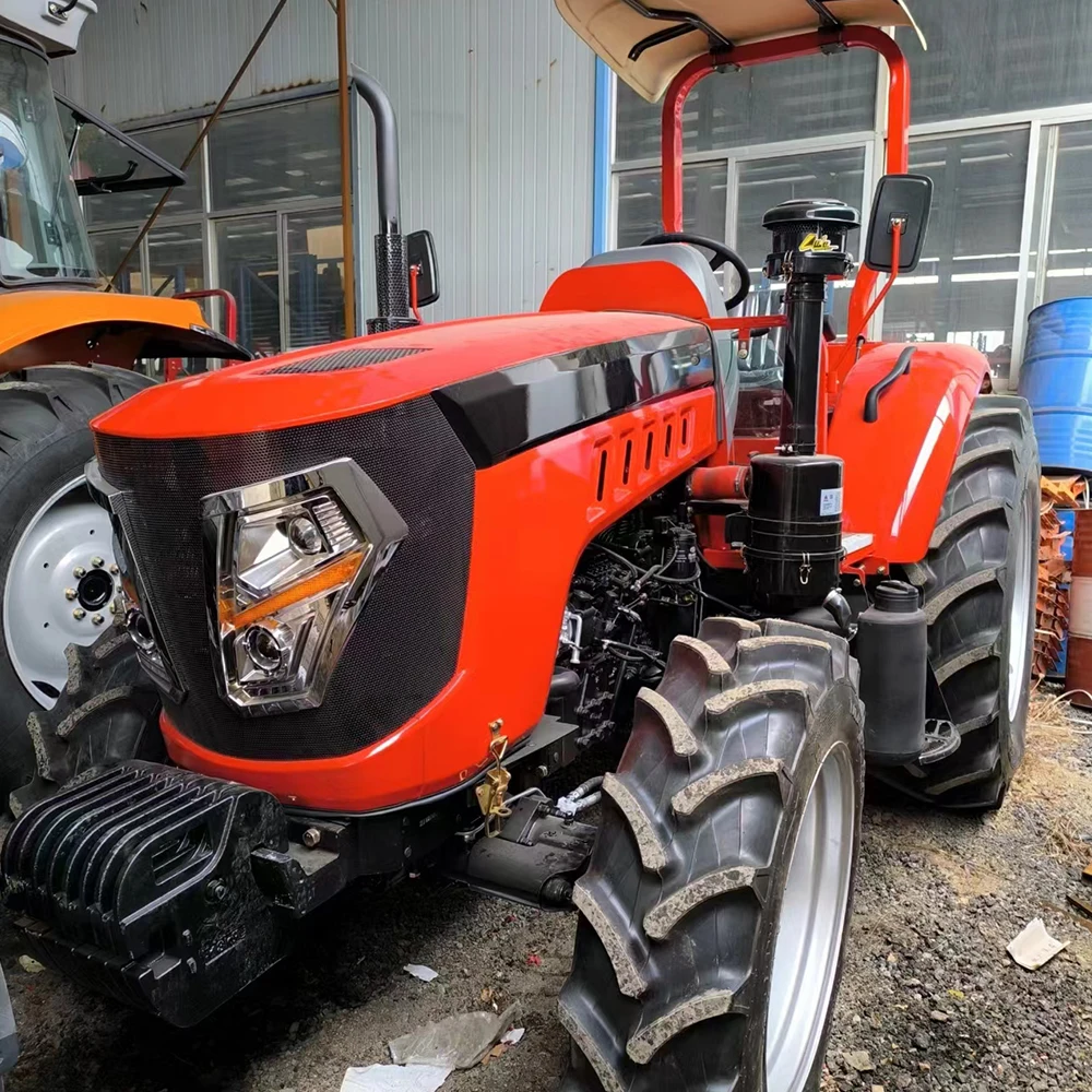 Фото Заводская розетка 50 л.с. Трактор Мини 4WD 60 л.с. Фермерский трактор с использованием для садового сада №1