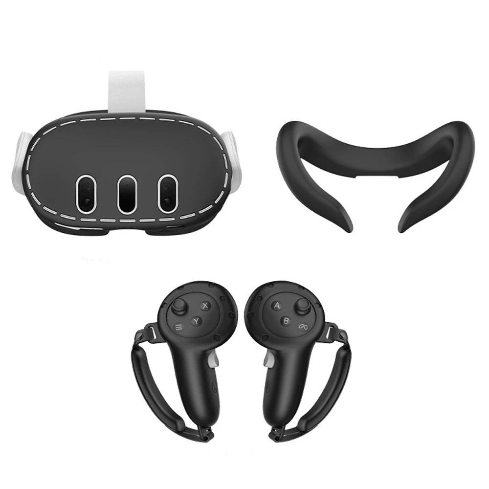 

Силиконовый защитный чехол для смартфона Meta Quest 3 VR