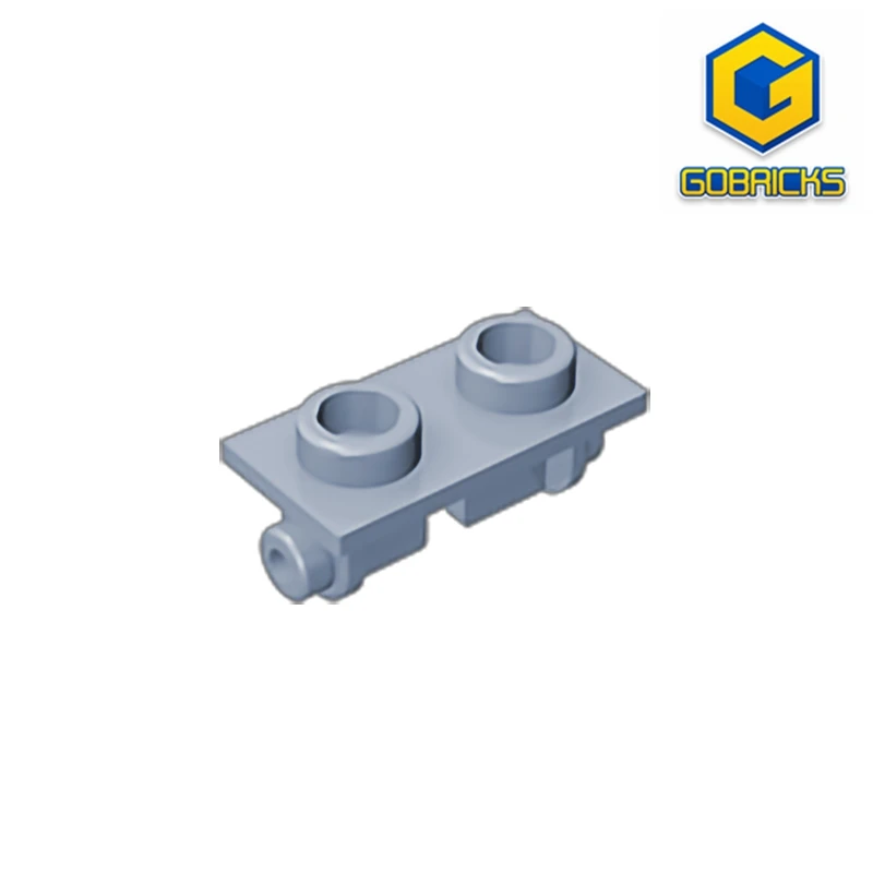 

Gobricks GDS-828 Hinge Brick 1 x 2 Top Plate compatible with lego 3938 pieces of children's DIY Building Blocks