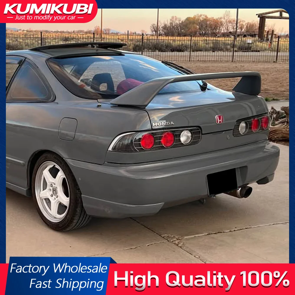 

или 1994-1997-2000-2001 Honda ACURA INTEGRA DC2 без подсветки, неокрашенный спойлер из АБС-пластика, спойлер на крыло багажника багажника