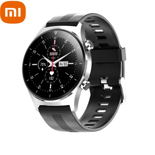 

Xiaomi Smart Watch Men IP68 Waterproof Full Touch Round Screen Multiple Sports Mode Heart Rate Weather Smartwatch for Male