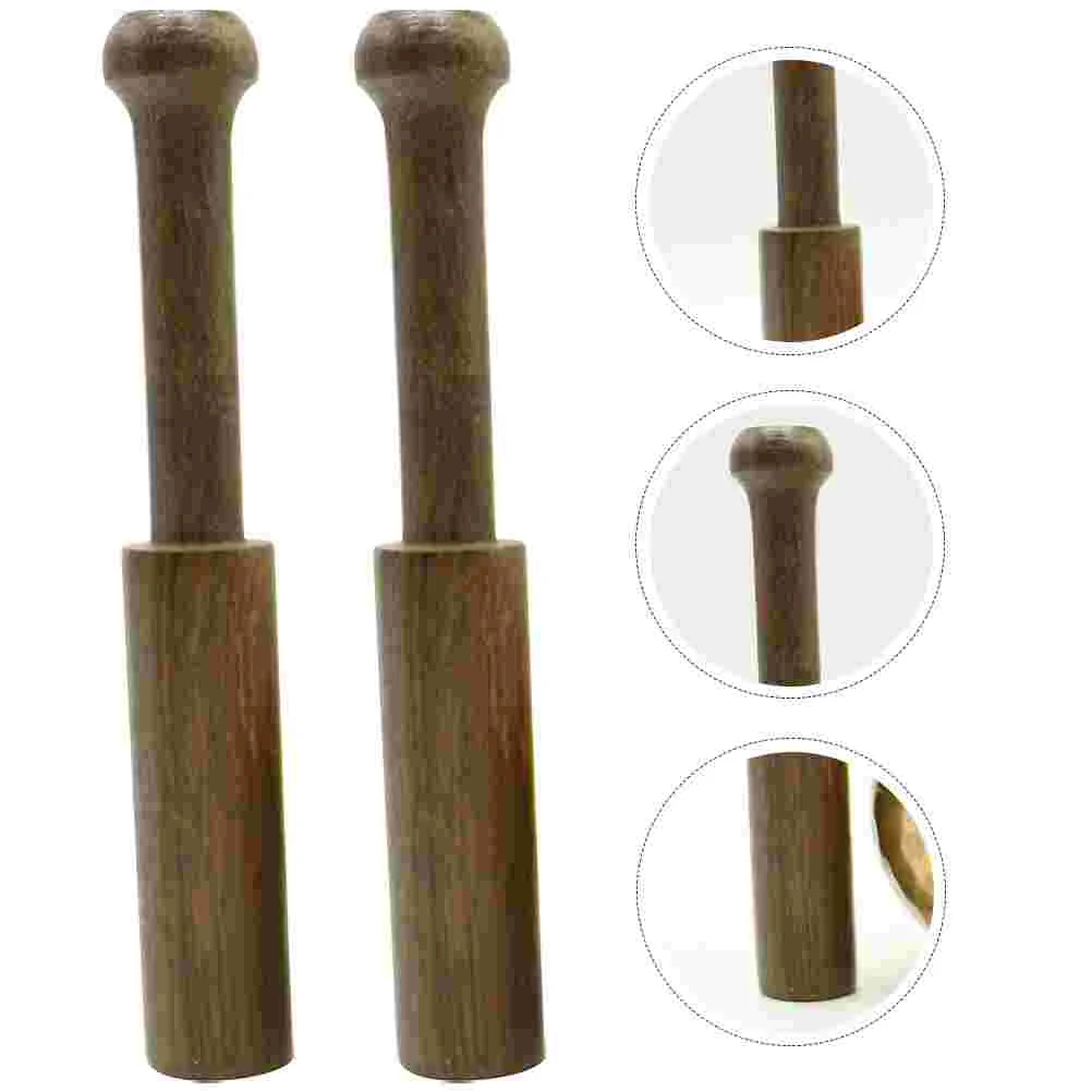 

Bowlsound Mallet Singing Sticks Wood Nepalese Small Rod Knocking Chanting Stick Tibetan Bowls Striker Strikers