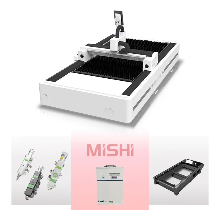 Многоцелевая промышленная Волоконно-Лазерная режущая машина 3015 1 кВт 2 3 высокой