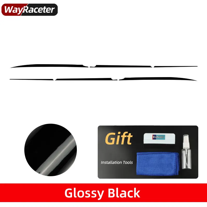 

Наклейка на дверь, верхние полосы, 2 шт., линия талии, кузов м, наклейка для BMW X4 F26 2014 2015 2016 2017 2018, аксессуары