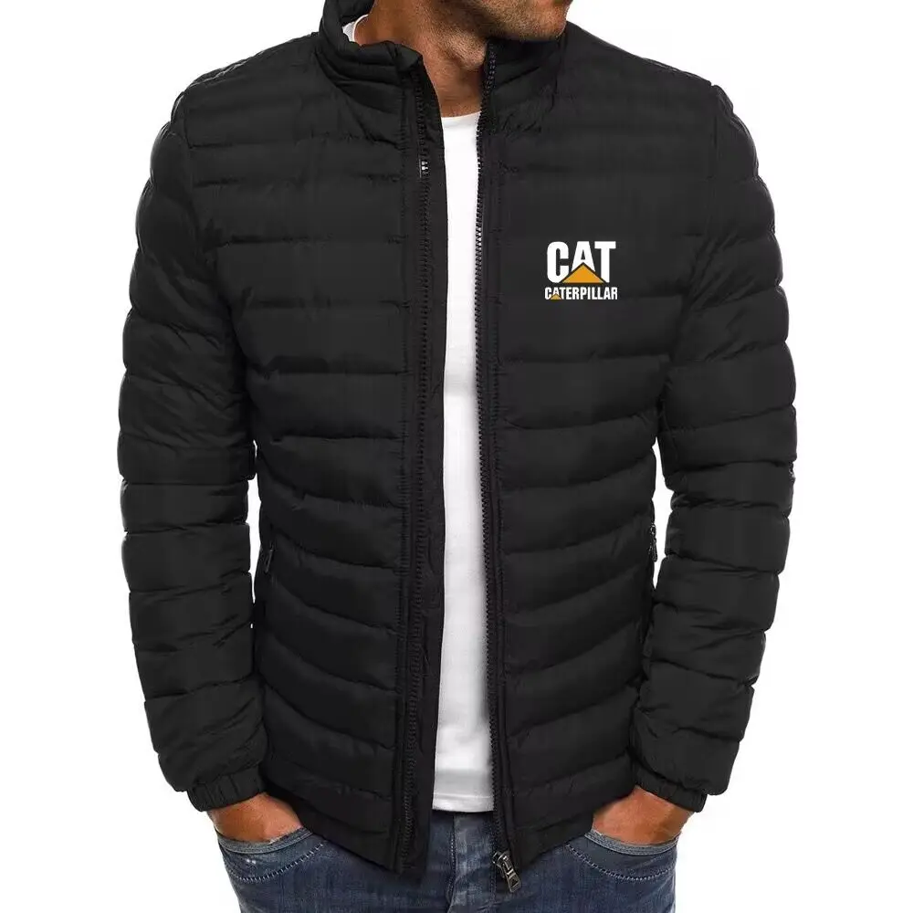 

CAT2023 Autumn And Winter Casual Jacket Warm Parka Camp Out Windbreaker Journey Outwear Winter zipper New Fashion Trend Men Clot