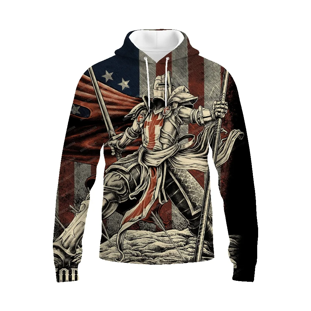 

Crusades American trend BF wind loose oversize letter printing hooded sweater men's shirts autumn and winter coat large size