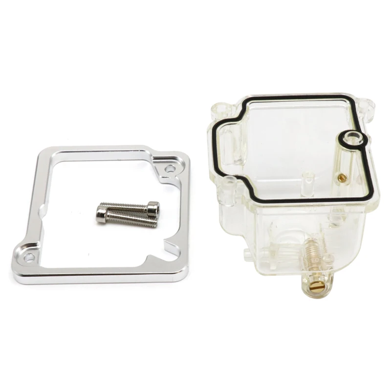 

ZS зажимы для карбюратора Keihi PE 24 26 28 30 мм, карбюратор, нижняя поплавковая чаша, Comp Chamber, прозрачная синяя крышка карбюратора